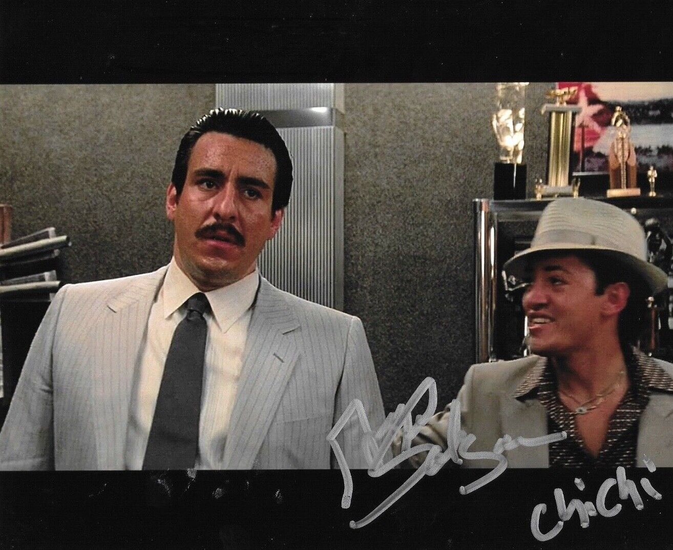 * ANGEL SALAZAR * signed 8x10 Photo Poster painting * SCARFACE * CHI-CHI * PROOF * 6