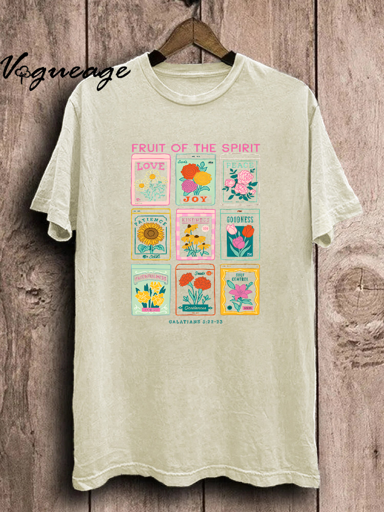 Fruit Of The Spirit Unisex Washed T-Shirt