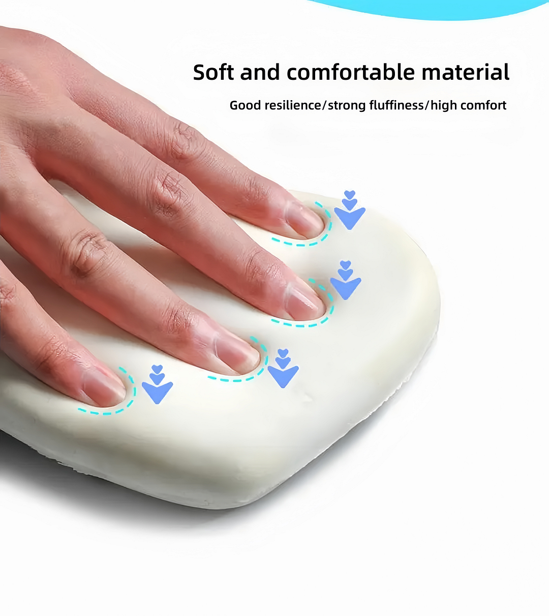 Car leg cushion car support knee leg support armrest box protection pad