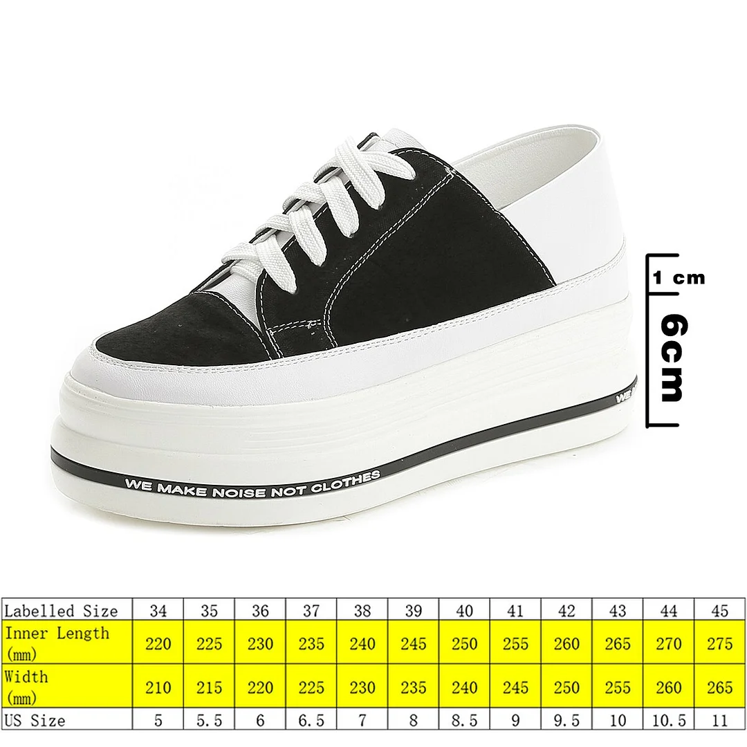 Fujin 7cm Genuine Leather Women Casual Shoes Platform Wedge Sneakers Chunky Shoes Spring Autumn Black Red Fashion Sneakers