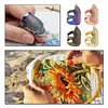 Cross-Stitch Tools Retro Adjustable Thimble Non-Slip Hand Sewing Thimble Ring