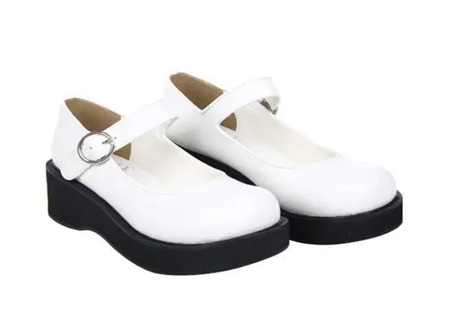 VCshoes Woman Mori Girl Lolita Cosplay Shoes Lady High Trifle Heels Pumps Wedges Women Princess Dress Party Shoes