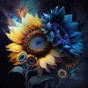 Sunflower - Round AB Drills Diamond Painting(35*35cm)