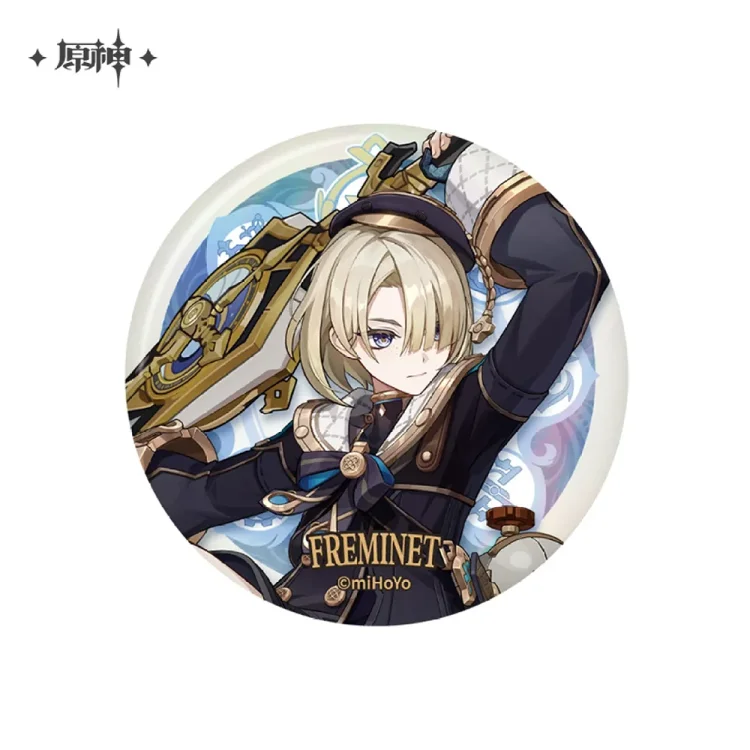 Fontaine Character Badge [Original Genshin Official Merchandise]