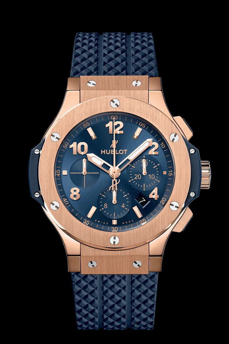 HUBLOT Big Bang Original Gold Blue 44mm 301.PX.710.RX【Free Shipping】