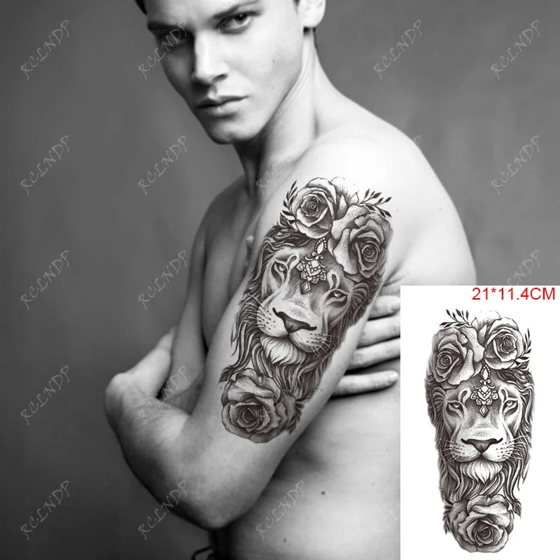 Waterproof Temporary Tattoo Sticker dragons China totem tatto stickers flash tatoo fake tattoos for men women