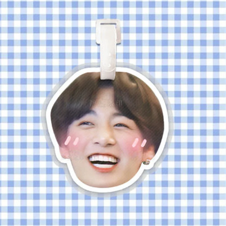 BTS Jungkook Cute Backpack Suitcase Decoration