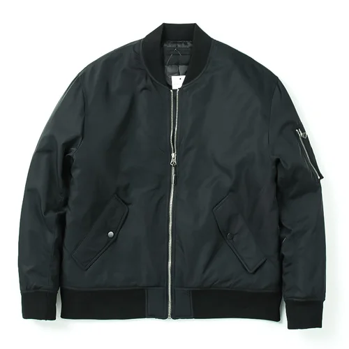 Men's Baseball Collar Windproof M1 Flying Jacket Coat