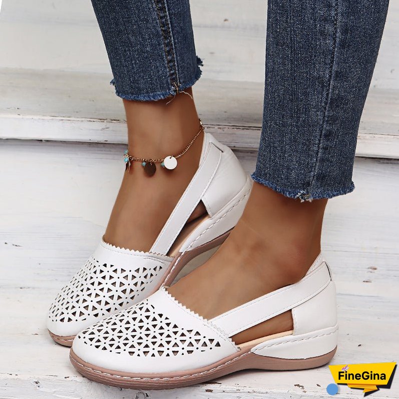 Orthopaedic hollow sandals