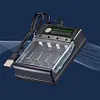 4 Slots Battery Charger with USB Cable Smart Charger for 1.5V AA/AAA Batteries
