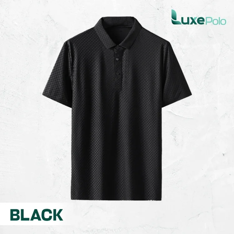 LuxePolo - LAST DAY 70% OFF | Men's Icy Silk Anti-wrinkle Polo Shirt