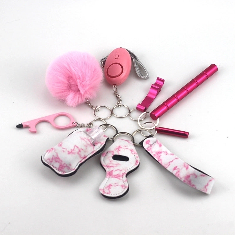 Original Design Self-defense Sunflower Self-defense Self-defense Metal Bag Pendant Self-defense Keychain