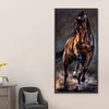 (40*80cm)Horse - Round Partial AB Drill Diamond Painting