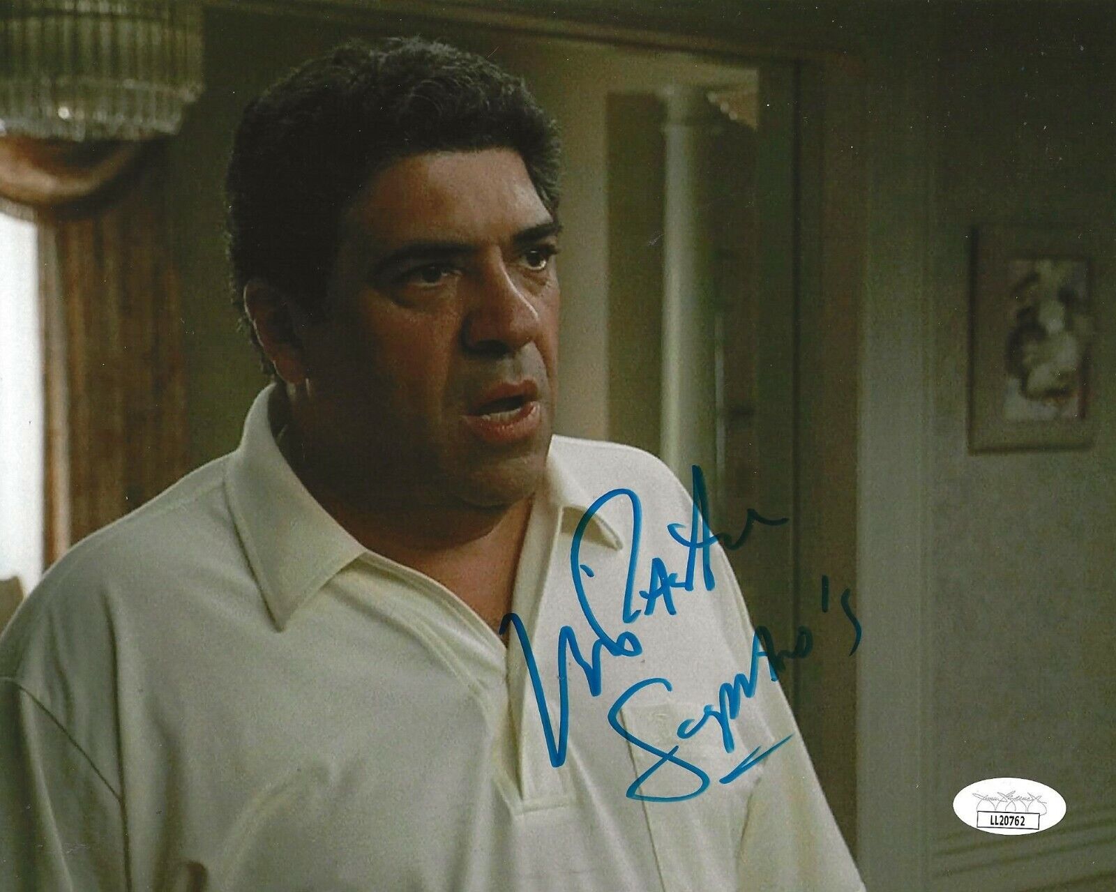 Vincent Pastore signed The Sopranos 8x10 Photo Poster painting autographed Big Pussy JSA