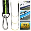 3 Layer Boat Hanging Ladder Nylon Reusable Boat Launching Ladder for Kayak Canoe