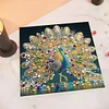 (Pre-Framed)Peacock-Special Shape Diamond Painting Kit(25x25cm)