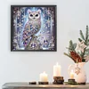 DIY Partial Special Shaped Drill Diamond Painting-Owl