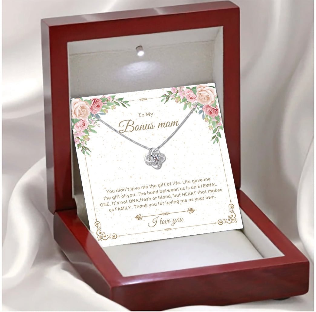 Love Diamond Necklace For Bonus Mom