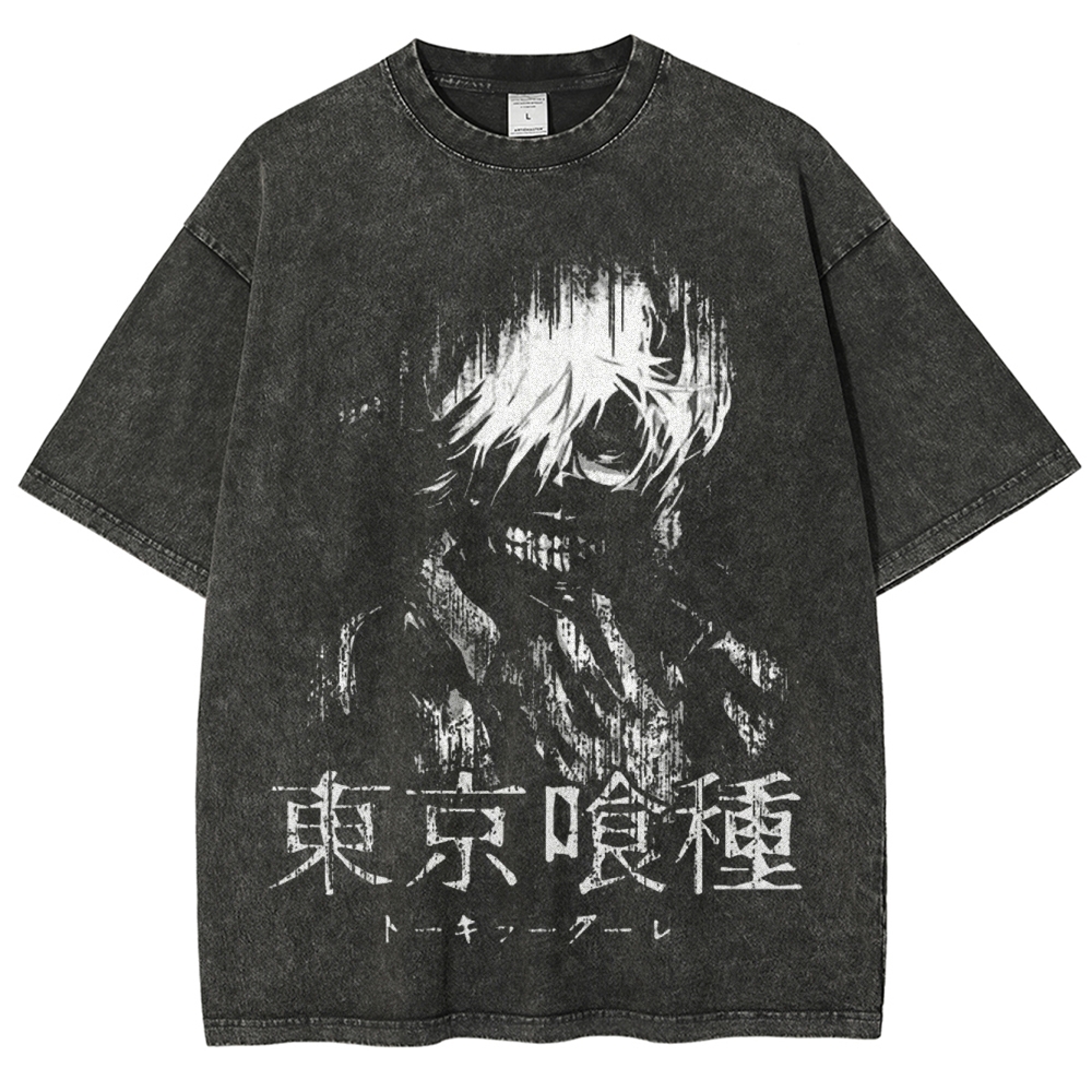 Tokyo Ghoul Kaneki Ken Quote Unisex Fit Washed T-Shirt 2502003916