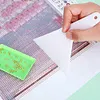 3 St&uuml;ck Diamantmalerei Lineal mit 3 Korrekturwerkzeugen (216 400 800 leere Gitter)