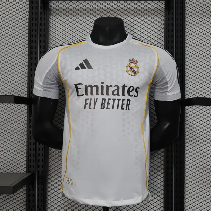 Player Edition - Real Madrid 25/26 Home Football Jersey