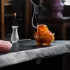 Colored glaze incense burner Suan ni burner home decoration accessories incense burner incense burner tea set decoration atmosphere incense burner