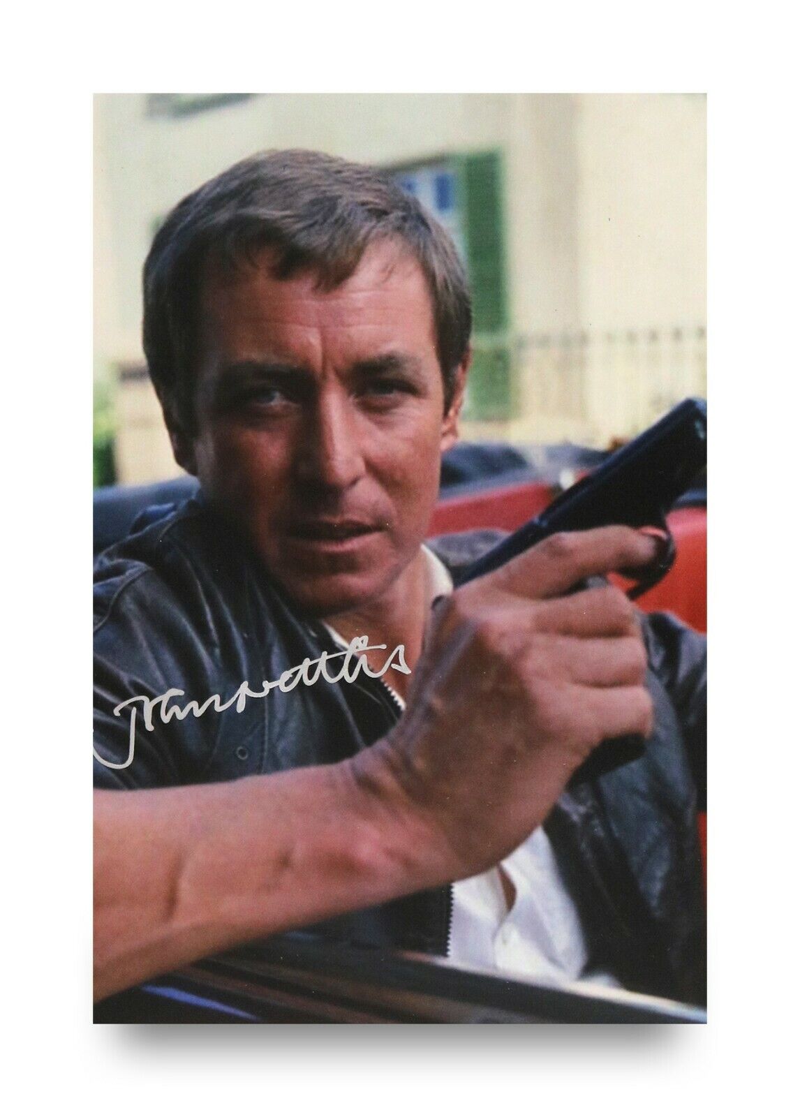 John Nettles Signed 6x4 Photo Poster painting Bergerac Midsomer Murders Genuine Autograph + COA