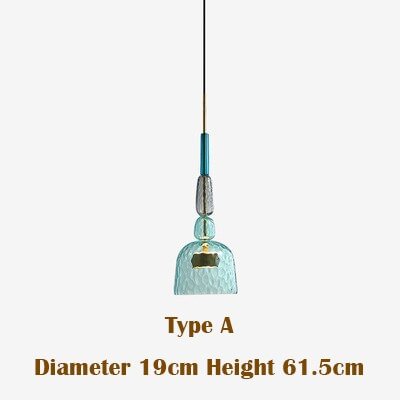 Nordic LED Candy Pendant Lights Restaurant Loft Pendant Lamps Dining Room Living Room Hanging Lamp Kitchen Cafe Indoor Lighting