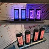 Digital Nixie Glow Tube Clock Metal Wood RGB Table Clock LED Silent Luxury Electronic Desktop Clocks Vintage Digital Watch Gift