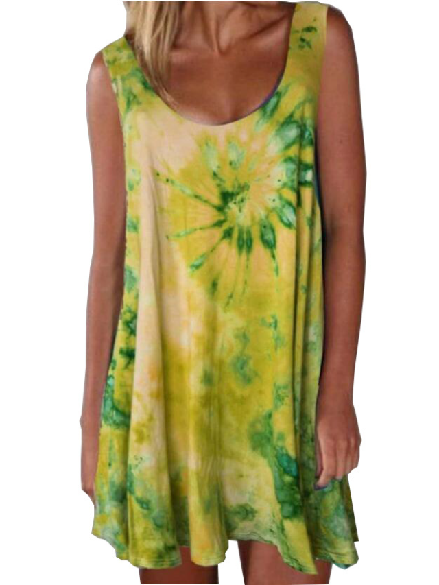 Skirt Women's Summer Dyeing Dress | EGEMISS