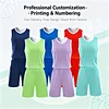 Source factory quick-drying basketball suit suit wholesale adult children's game training suit vest jersey custom printing