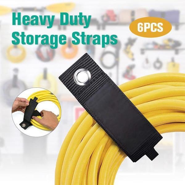Heavy Duty Storage Straps(6 Pcs)