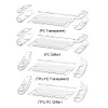 Clear Storage Case Shockproof Game Console Cover Slim Carrying Case for Switch 2