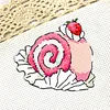 Dessert Fridge Magnet Cross Stitch Kit