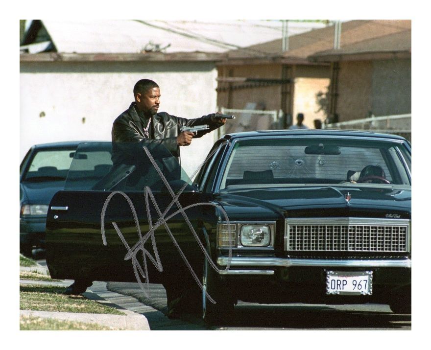 DENZEL WASHINGTON AUTOGRAPHED SIGNED A4 PP POSTER Photo Poster painting PRINT 1