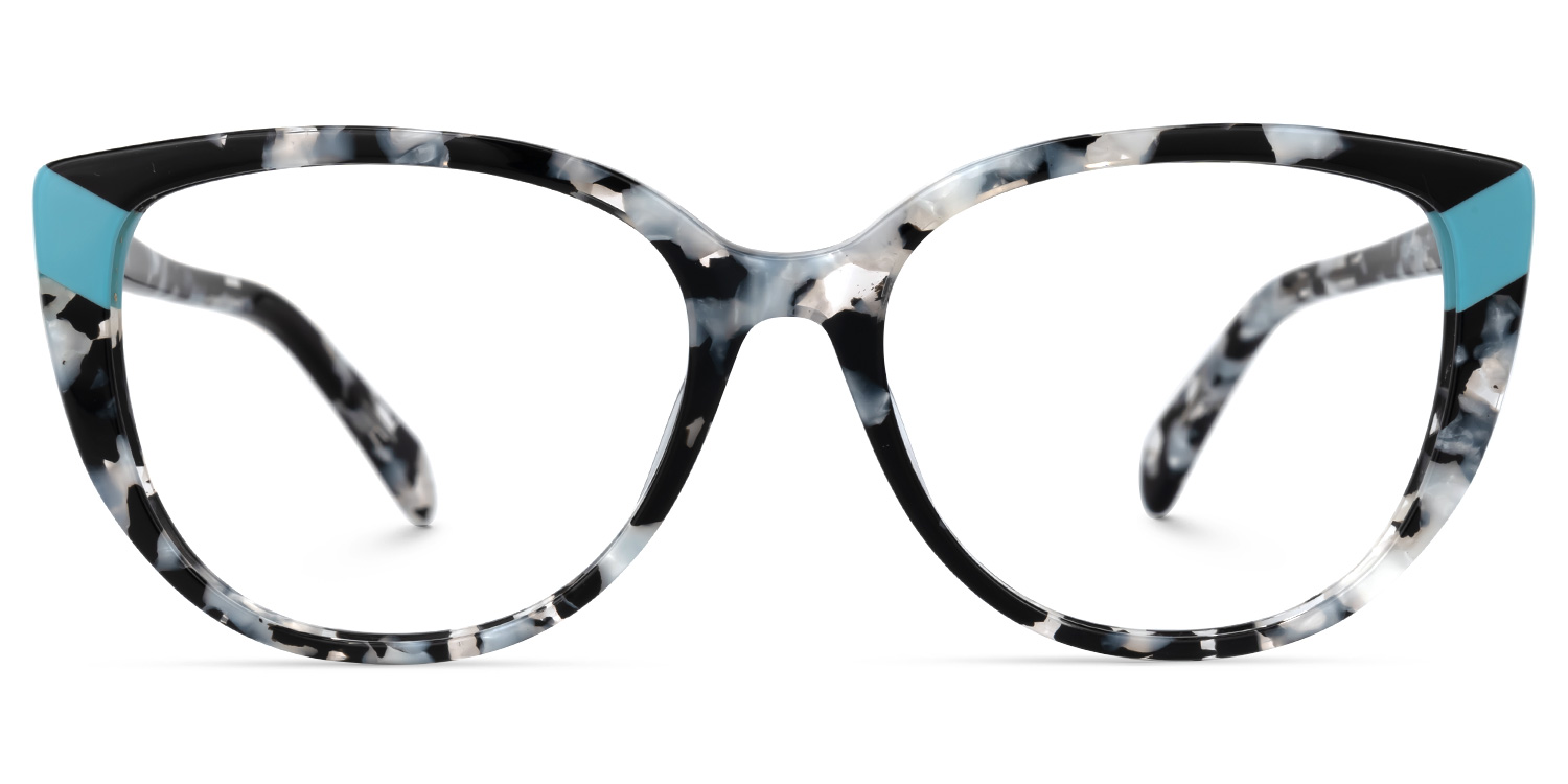Darby Schwarz-Tortoise Cateye Brille Schwarz-Tortoise