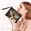 Diamond Painting Bee Fashion Clutch Makeup Coin Storage Bag