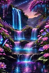 Luxury AB Velvet Diamond Painting Kit - Scenery