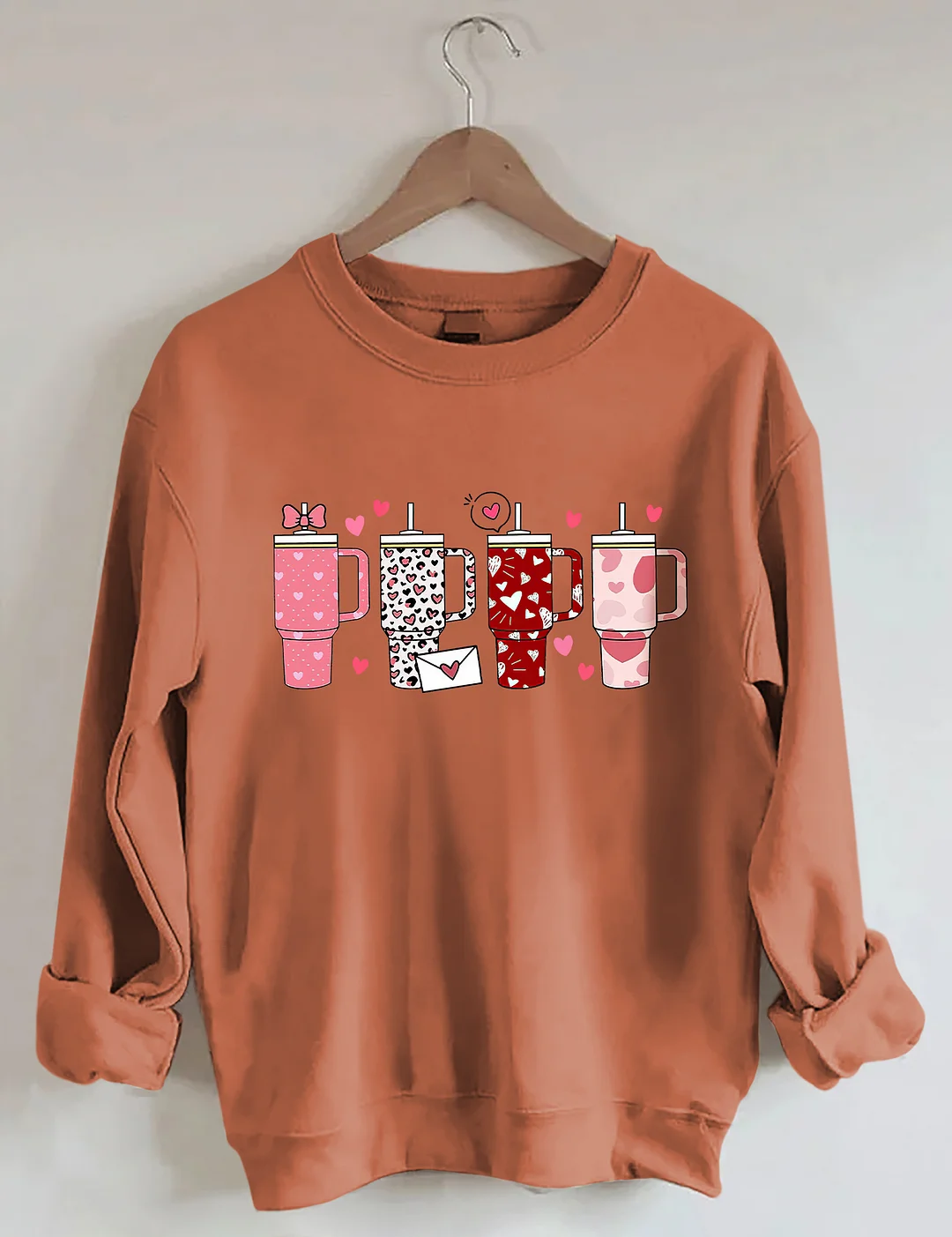 Retro Obsessive Cup Disorder Valentine Sweatshirt