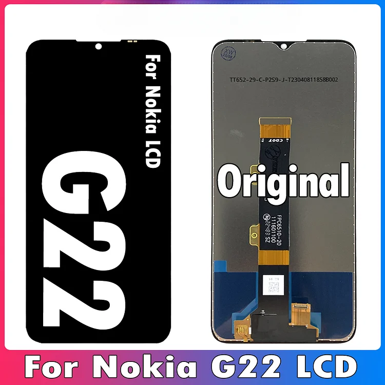 6.5" Original Display For Nokia G22 LCD Display Touch Screen Digitizer Assembly For Nokia G22 Display Replacement Repair