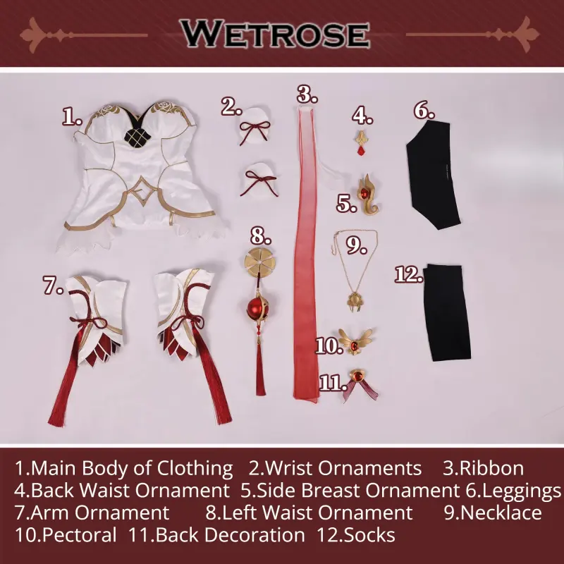 [Wetrose] In Stock Honkai Impact 3rd Rita Rossweisse Cheongsam Game Outfit Cosplay Costume
