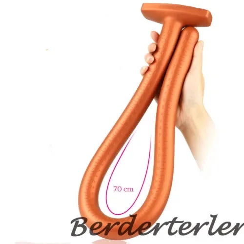 pornhint Pornhint 70cm Super Long Silicone Dildo Butt Plug Prostate Massager Anus Dilator Sex Toys