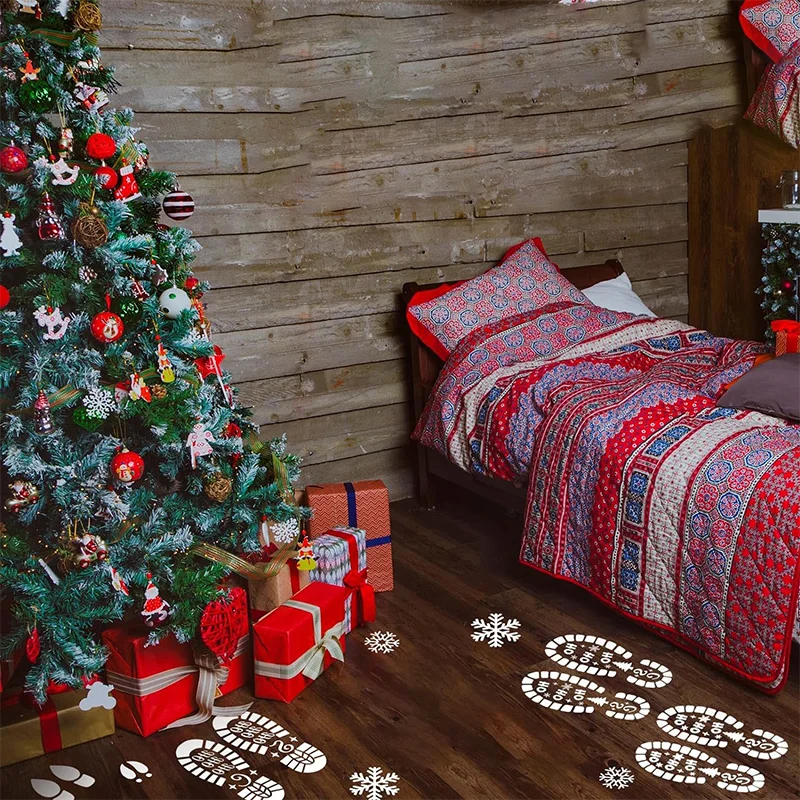 SAKER&reg; Santa Footprints Floor Templates
