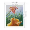 Staring Cat-14CT Stamped Cross Stitch 44*56cm/17.32*22.05in tapestrymarket