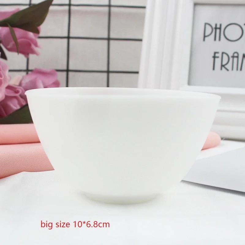 1PC Non-toxic Silicone Mask Mud Essential Oil Bowl Face Skin Care Tools Convenient Clean Durable Makeup Portable