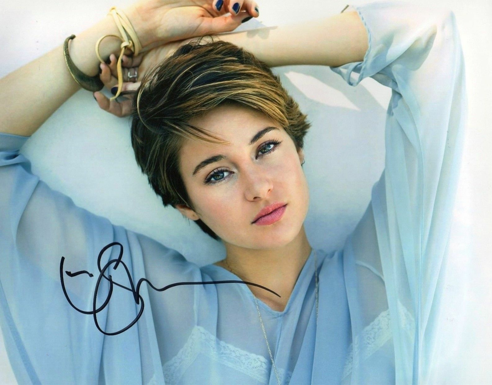 SHAILENE WOODLEY AUTOGRAPHED SIGNED A4 PP POSTER Photo Poster painting PRINT 8