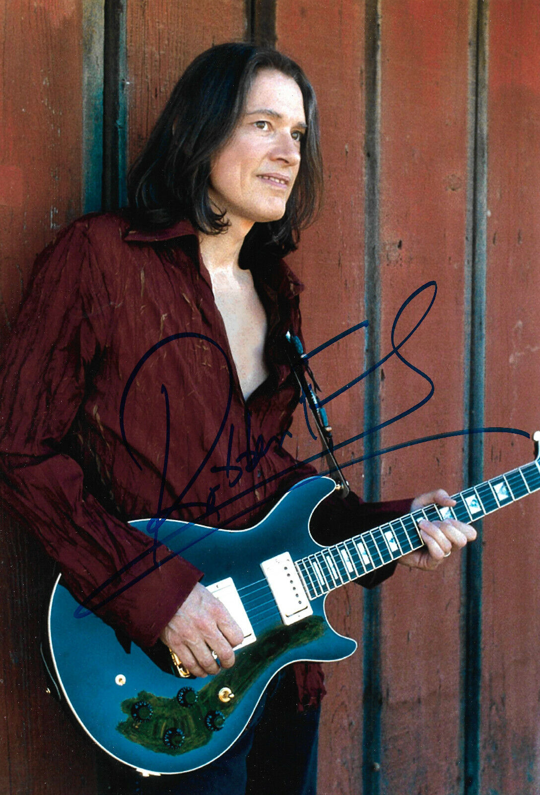 Robben Ford Jazz signed 8x12 inch Photo Poster painting autograph