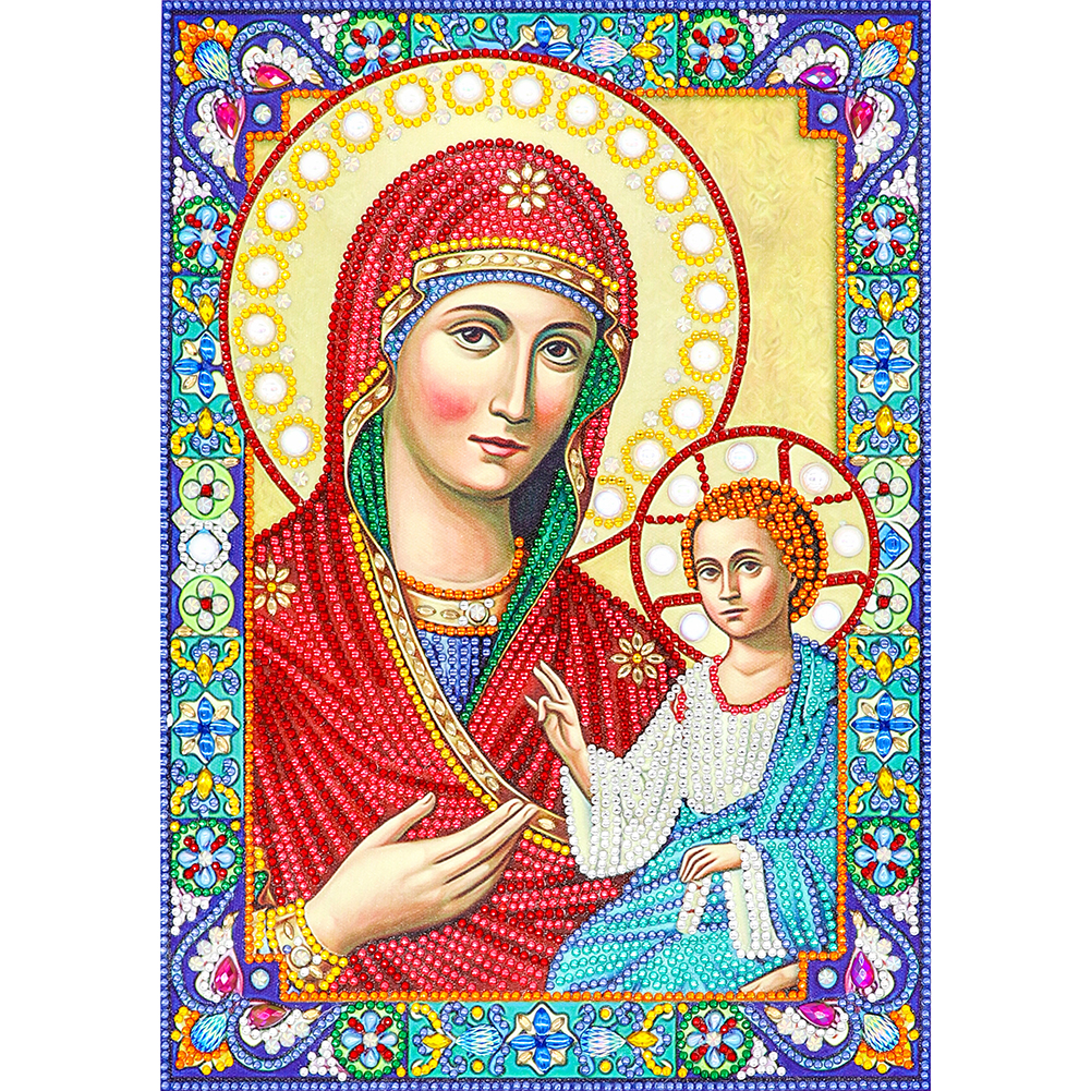 

30*40CM-Shape Religious-Special Shaped Diamond Painting, 501 Original