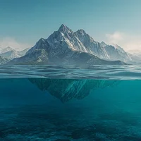 Sky Water Reflection - Diamond Painting