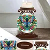 Papillon en bois - Bougeoir bricolage 5d